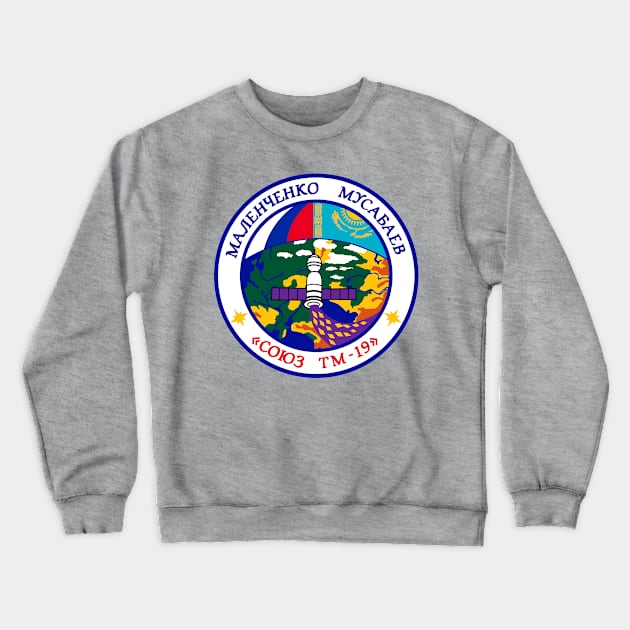 Soyuz TM-19 patch Crewneck Sweatshirt by impacteesstreetwear